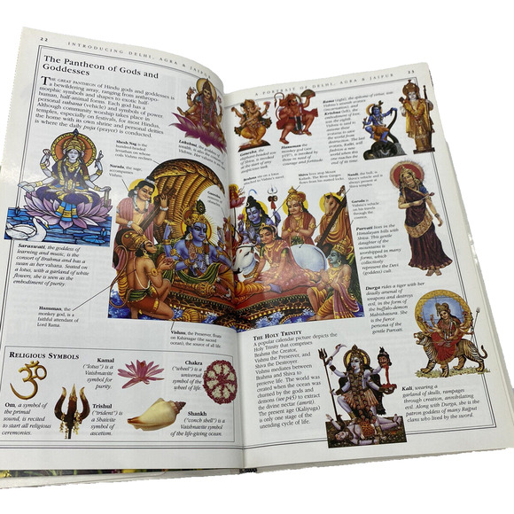 Delhi, Agra and Jaipur: Dorling Kindersley Travel Guides 2000 Paperback 1st Ed. - Picture 7 of 9